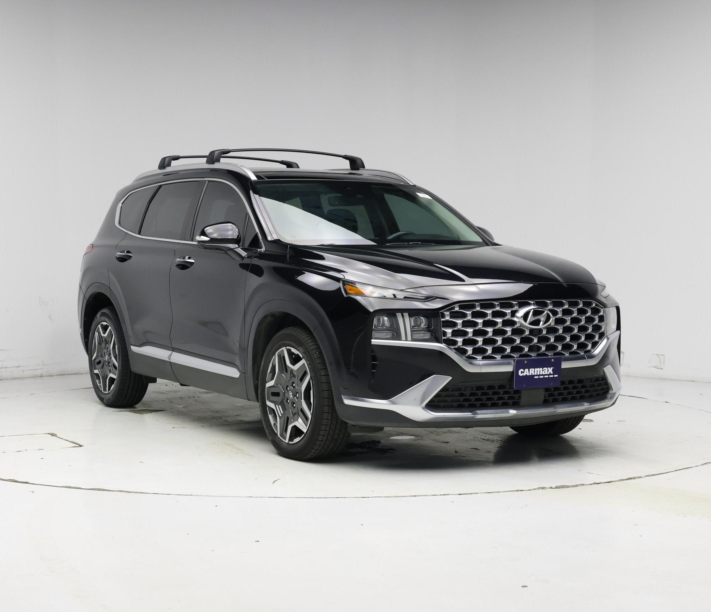 Black 2022 Hyundai Santa Fe Limited FWD SUV / Crossover Front-Wheel Drive Automatic
