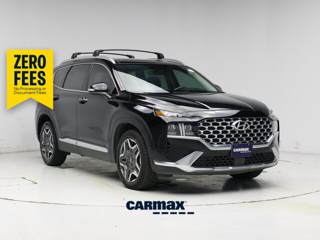 Black 2022 Hyundai Santa Fe Limited FWD SUV / Crossover Front-Wheel Drive Automatic