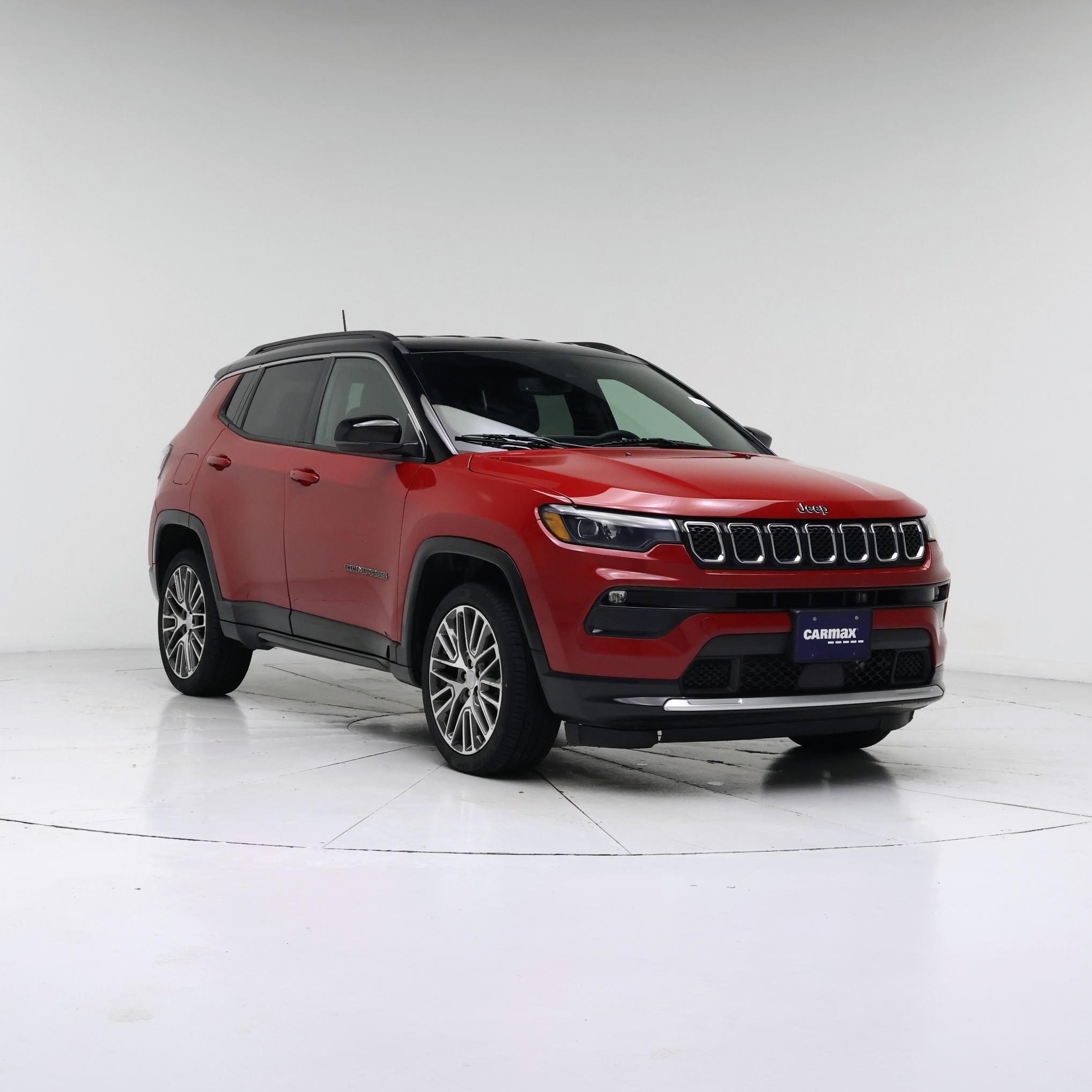 Red 2023 Jeep Compass Limited 4WD SUV / Crossover Four-Wheel Drive Automatic