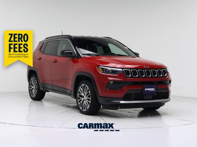Red 2023 Jeep Compass Limited 4WD SUV / Crossover Four-Wheel Drive Automatic
