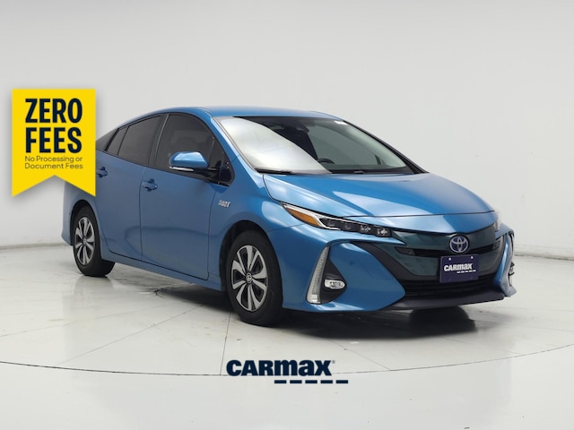 Blue 2017 Toyota Prius Prime Advanced Hatchback Front-Wheel Drive Automatic