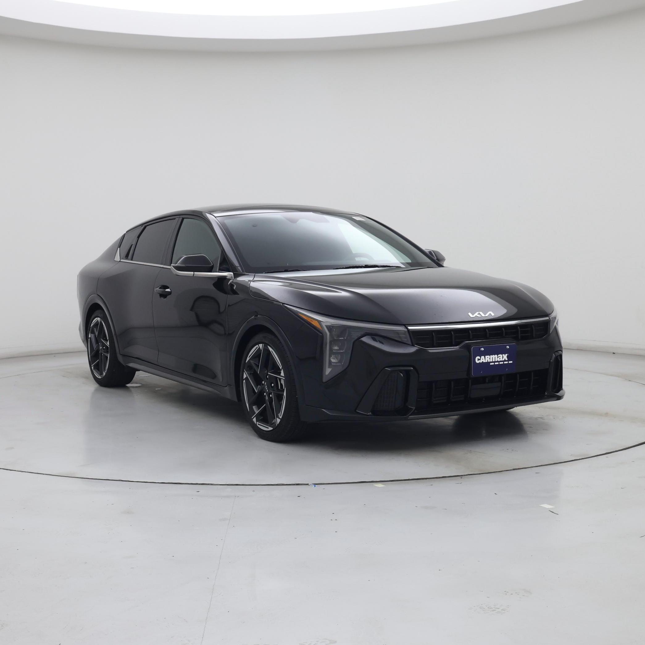 Black 2025 Kia K4 GT-Line FWD Sedan Front-Wheel Drive Automatic