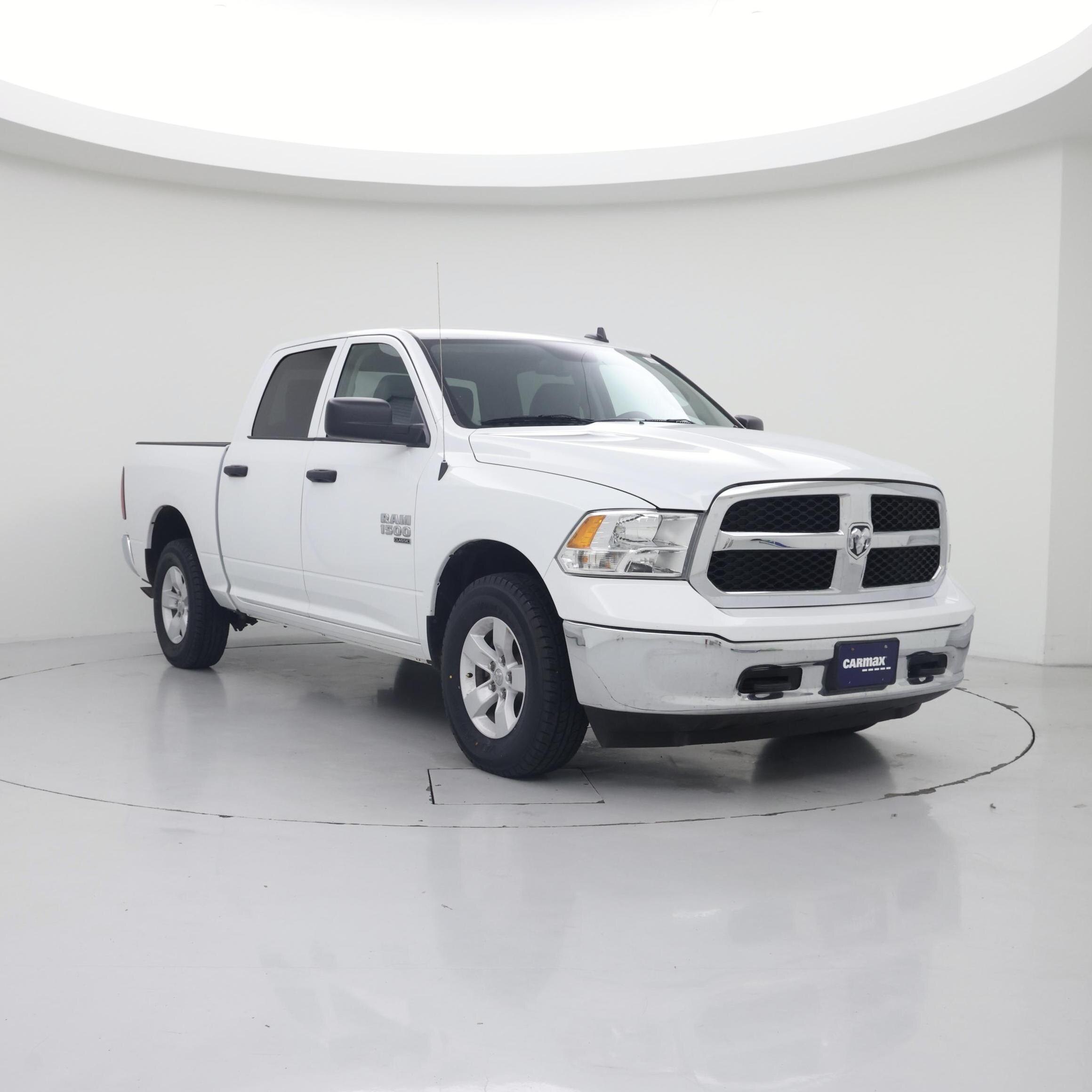 White 2022 RAM 1500 Pickup Truck Four-Wheel Drive Automatic