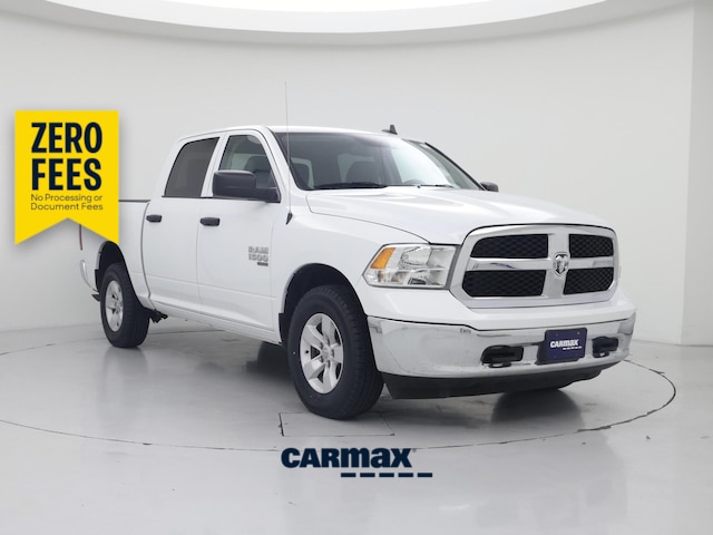 White 2022 RAM 1500 Pickup Truck Four-Wheel Drive Automatic