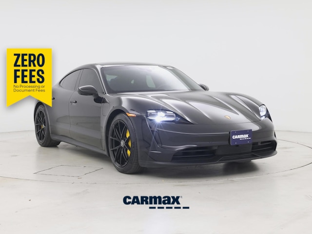 Black 2022 Porsche Taycan Sedan Rear-Wheel Drive Automatic