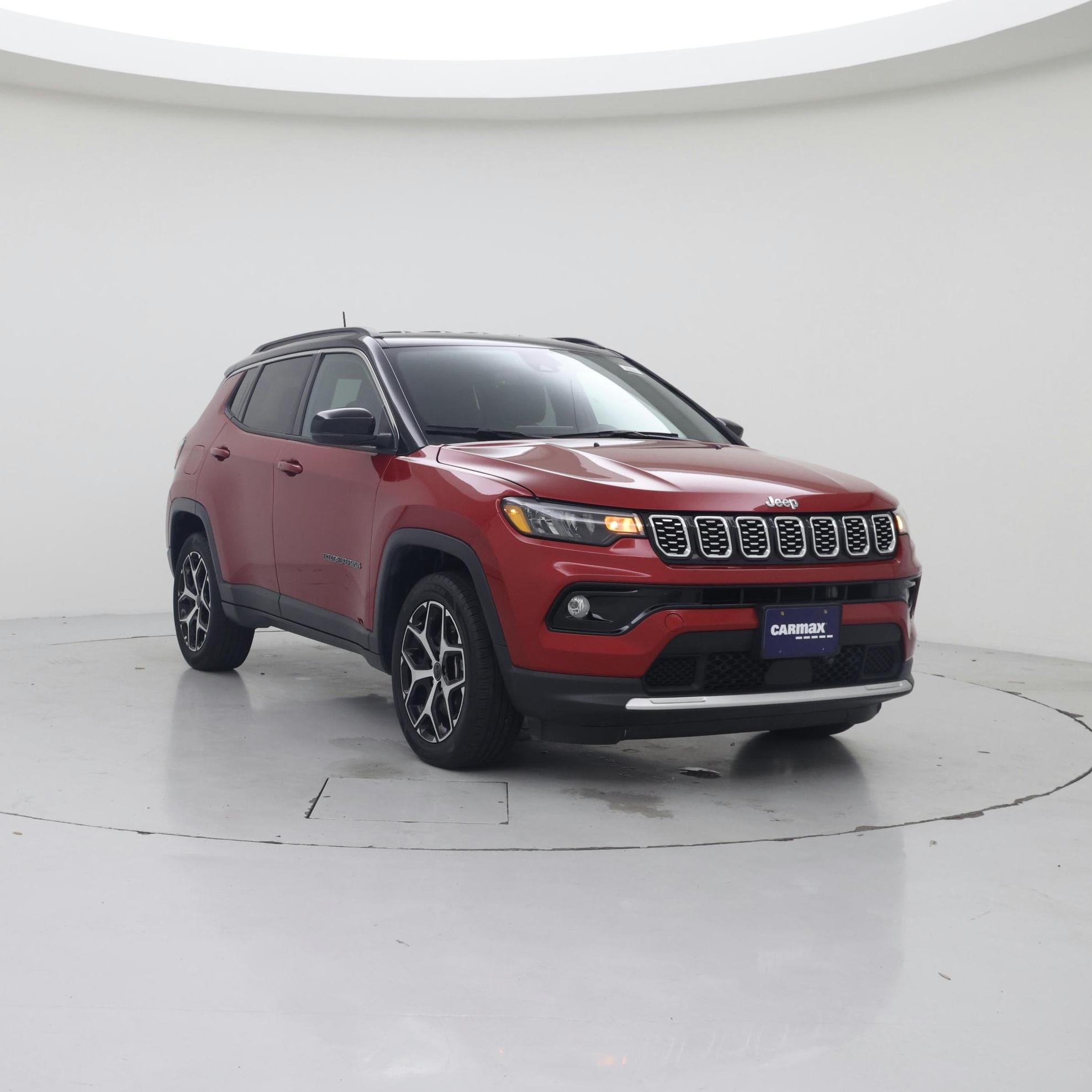 Red 2025 Jeep Compass SUV / Crossover Four-Wheel Drive Automatic