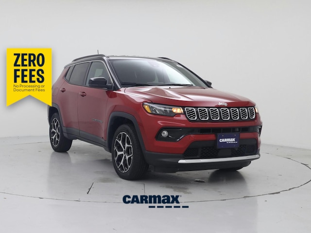 Red 2025 Jeep Compass SUV / Crossover Four-Wheel Drive Automatic