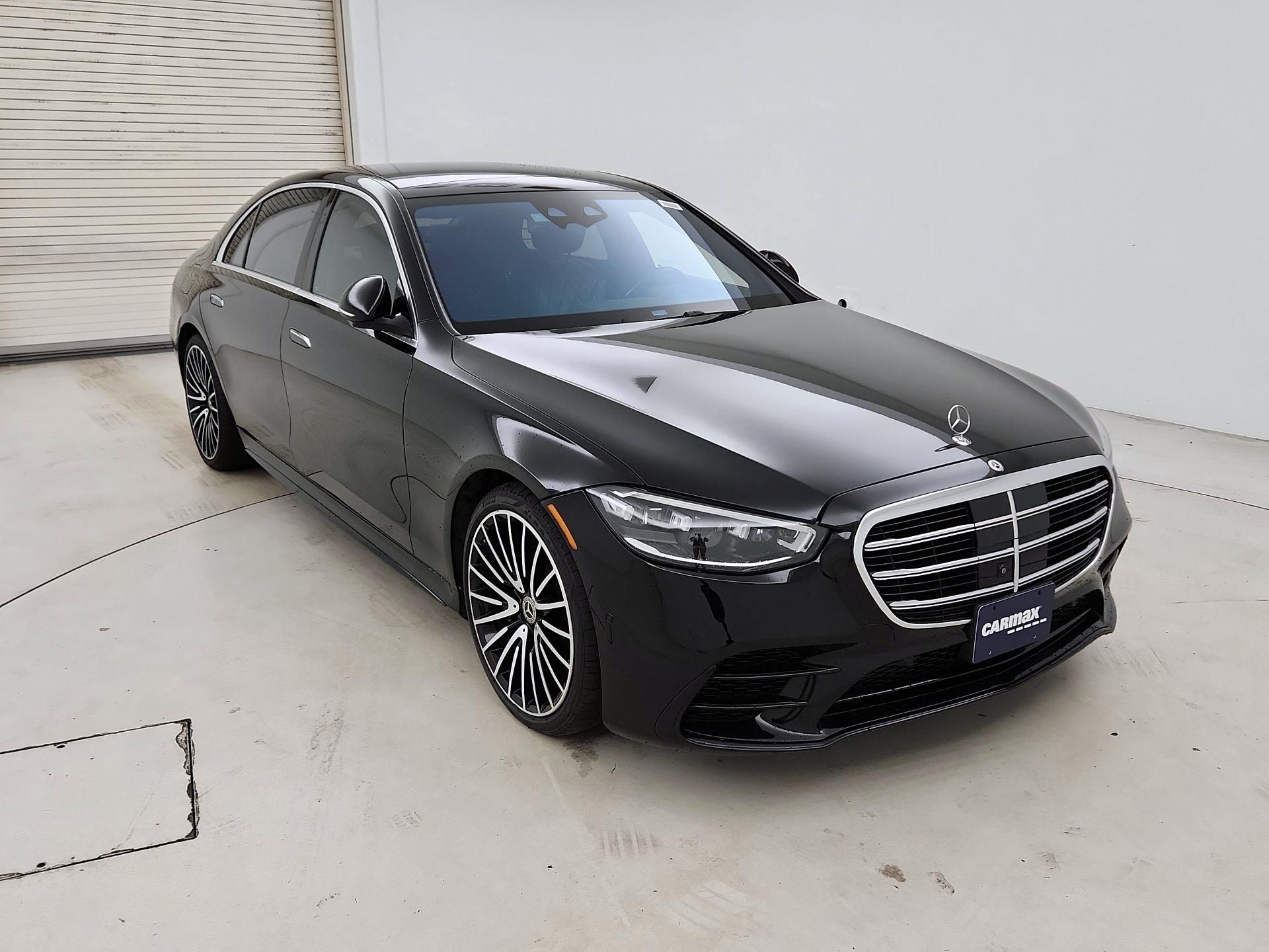 Black 2022 Mercedes-Benz S-Class Sedan All-Wheel Drive Automatic
