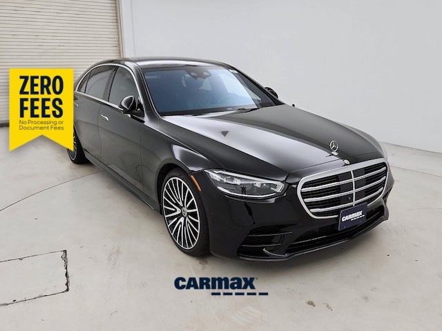 Black 2022 Mercedes-Benz S-Class Sedan All-Wheel Drive Automatic