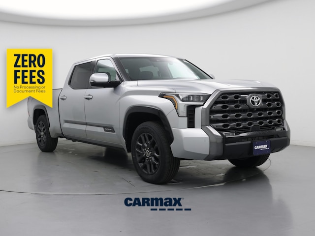 Silver 2022 Toyota Tundra Pickup Truck Four-Wheel Drive Automatic