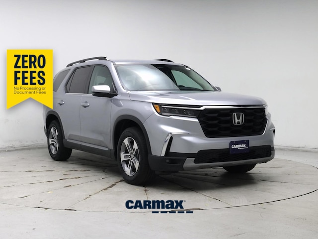 Silver 2025 Honda Pilot EX-L AWD SUV / Crossover All-Wheel Drive Automatic