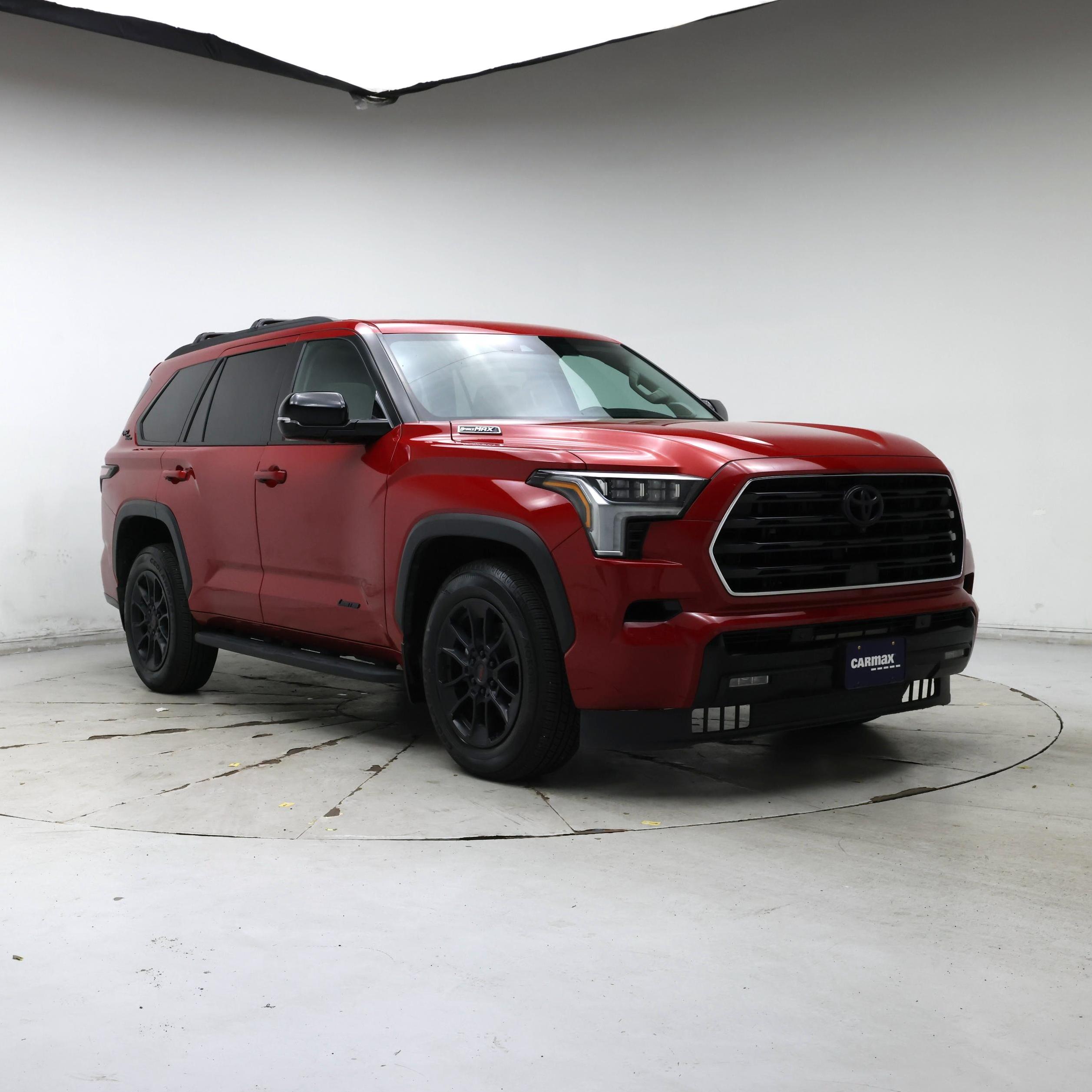 Red 2024 Toyota Sequoia SUV / Crossover Four-Wheel Drive Automatic