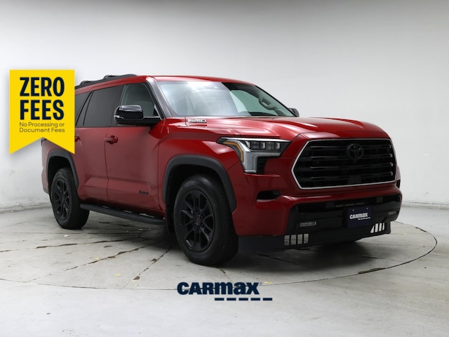 Red 2024 Toyota Sequoia SUV / Crossover Four-Wheel Drive Automatic