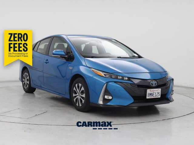 Blue 2020 Toyota Prius Prime Hatchback Front-Wheel Drive Automatic