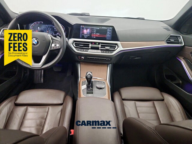 Black 2020 BMW 3 Series Sedan Rear-Wheel Drive Automatic