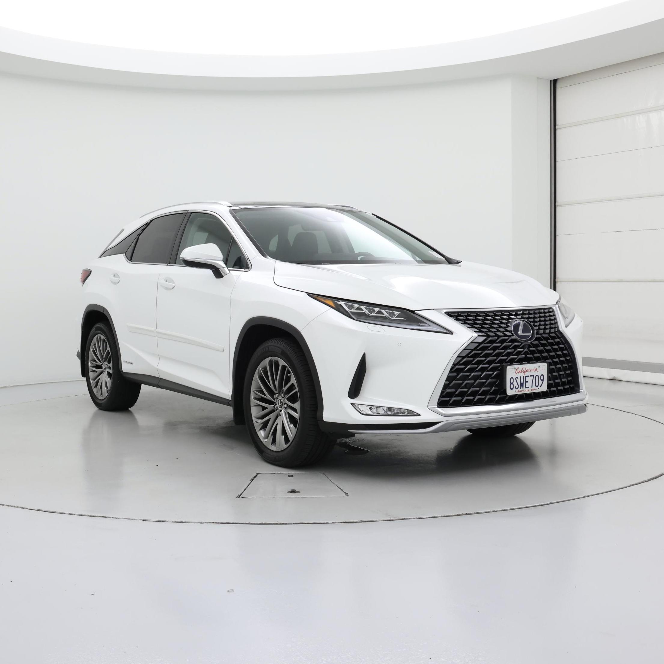 White 2020 Lexus RX Hybrid SUV / Crossover All-Wheel Drive Automatic