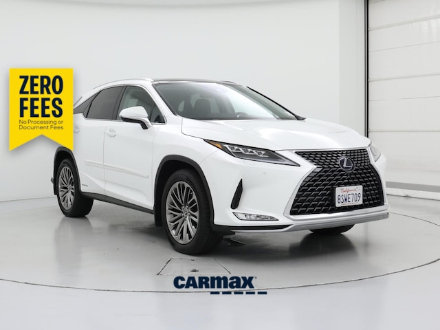 White 2020 Lexus RX Hybrid SUV / Crossover All-Wheel Drive Automatic