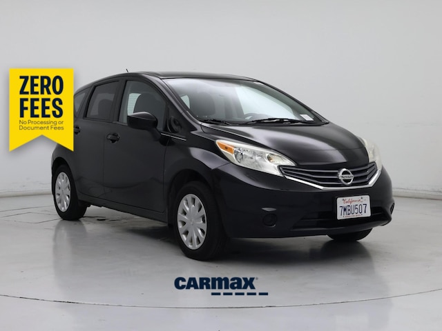 Black 2015 Nissan Versa Note Hatchback Front-Wheel Drive Automatic