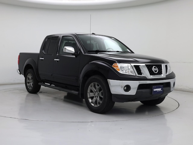 Black 2019 Nissan Frontier SL Crew Cab 4WD Pickup Truck Four-Wheel Drive Automatic