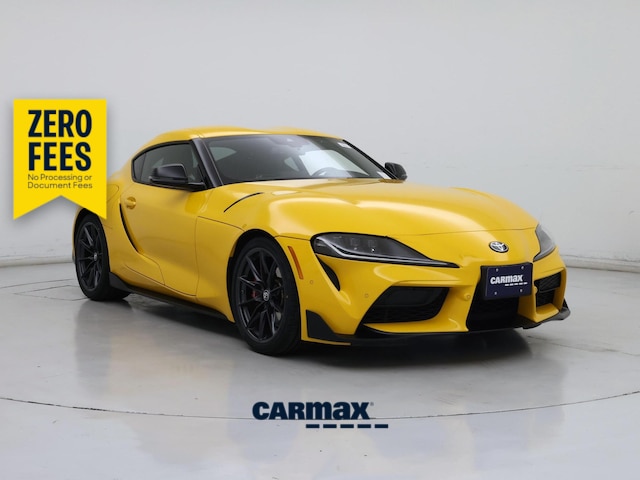 Yellow 2023 Toyota Supra 3.0 Premium RWD Coupe Rear-Wheel Drive Automatic
