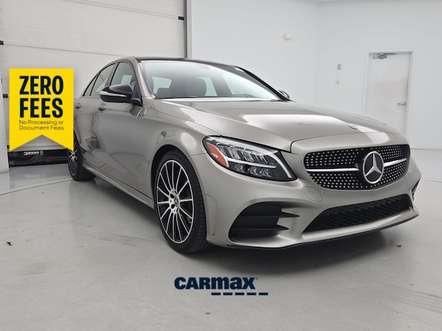 Silver 2020 Mercedes-Benz C-Class Sedan Rear-Wheel Drive Automatic
