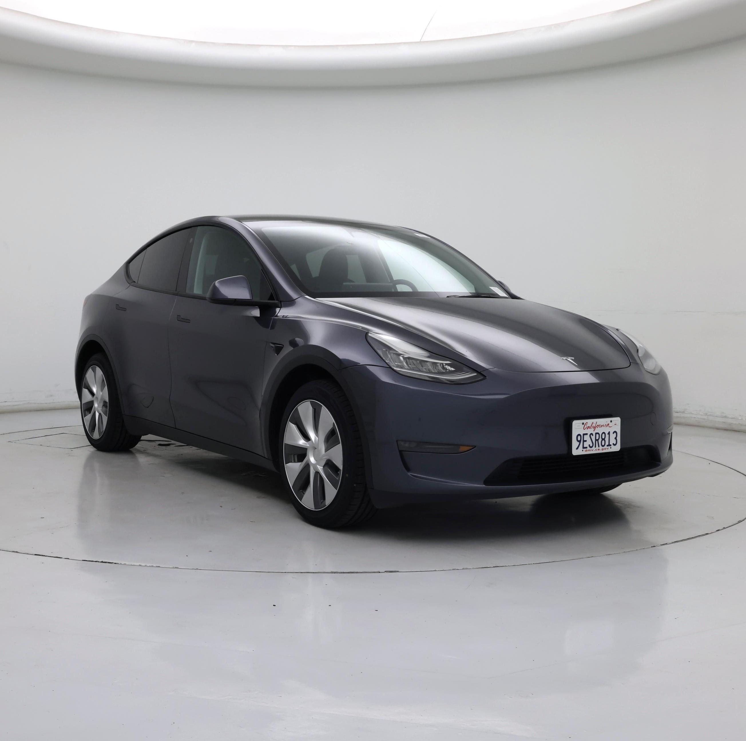 Gray 2023 Tesla Model Y SUV / Crossover All-Wheel Drive Automatic