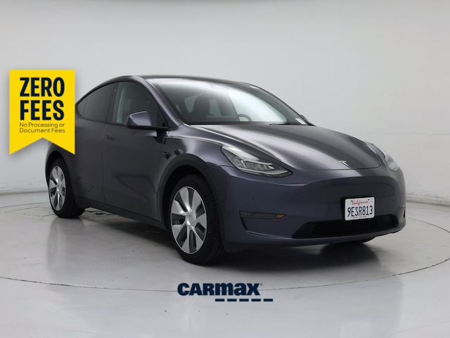 Gray 2023 Tesla Model Y SUV / Crossover All-Wheel Drive Automatic