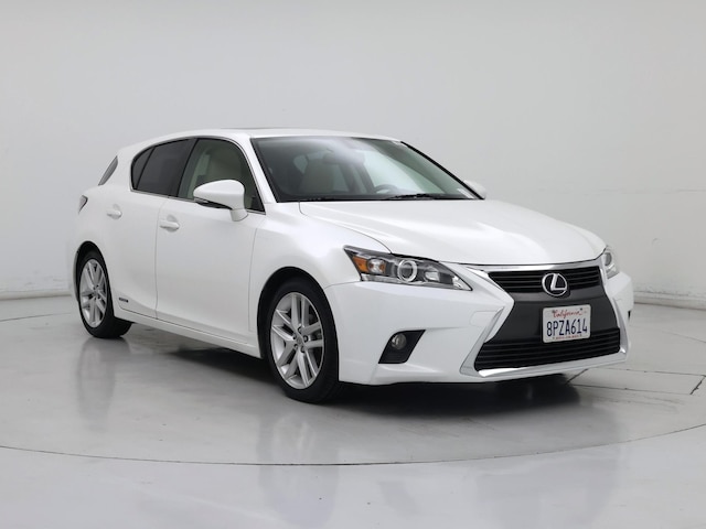 White 2017 Lexus CT Hybrid 200h FWD Wagon Front-Wheel Drive Automatic