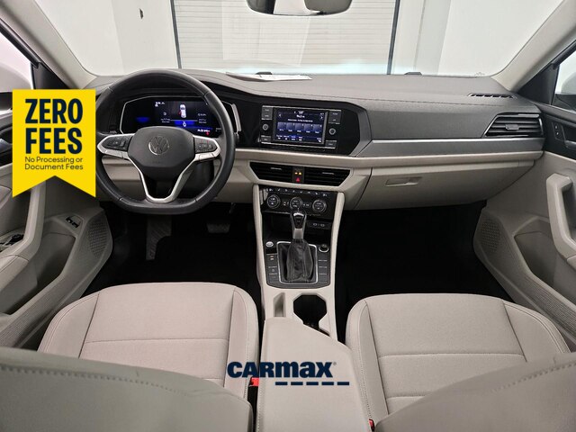 White 2023 Volkswagen Jetta 1.5T SE FWD Sedan Front-Wheel Drive Automatic