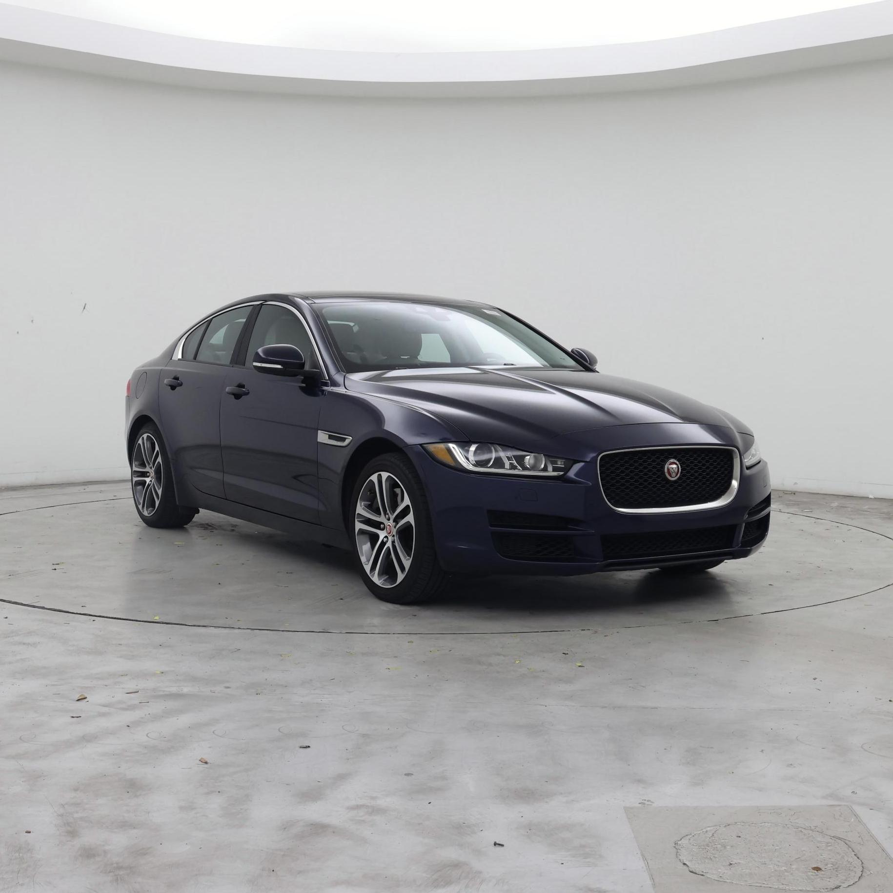 Blue 2017 Jaguar XE Sedan All-Wheel Drive Automatic