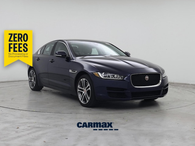 Blue 2017 Jaguar XE Sedan All-Wheel Drive Automatic