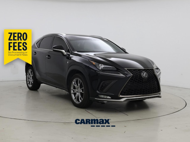 Black 2019 Lexus NX SUV / Crossover Front-Wheel Drive Automatic