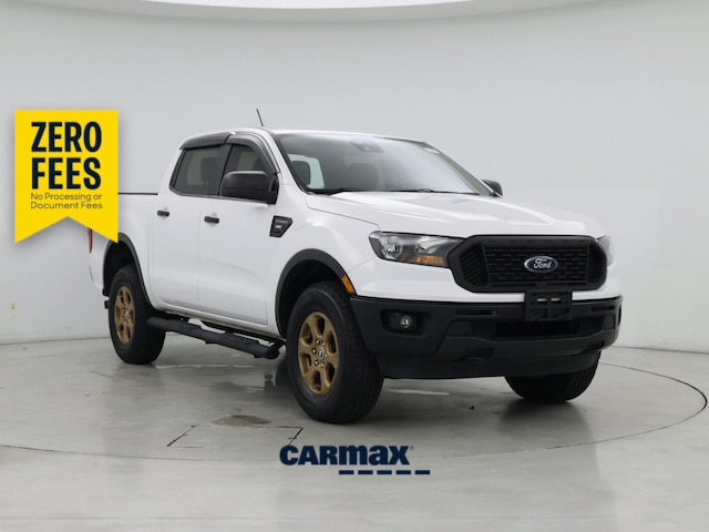 White 2019 Ford Ranger Pickup Truck Four-Wheel Drive Automatic