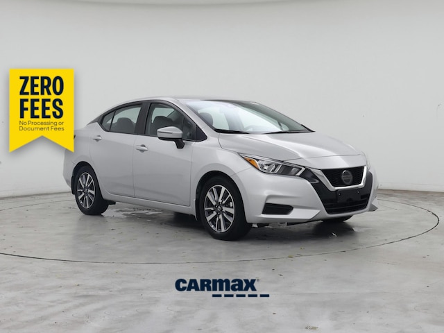 Silver 2020 Nissan Versa Sedan Front-Wheel Drive Automatic