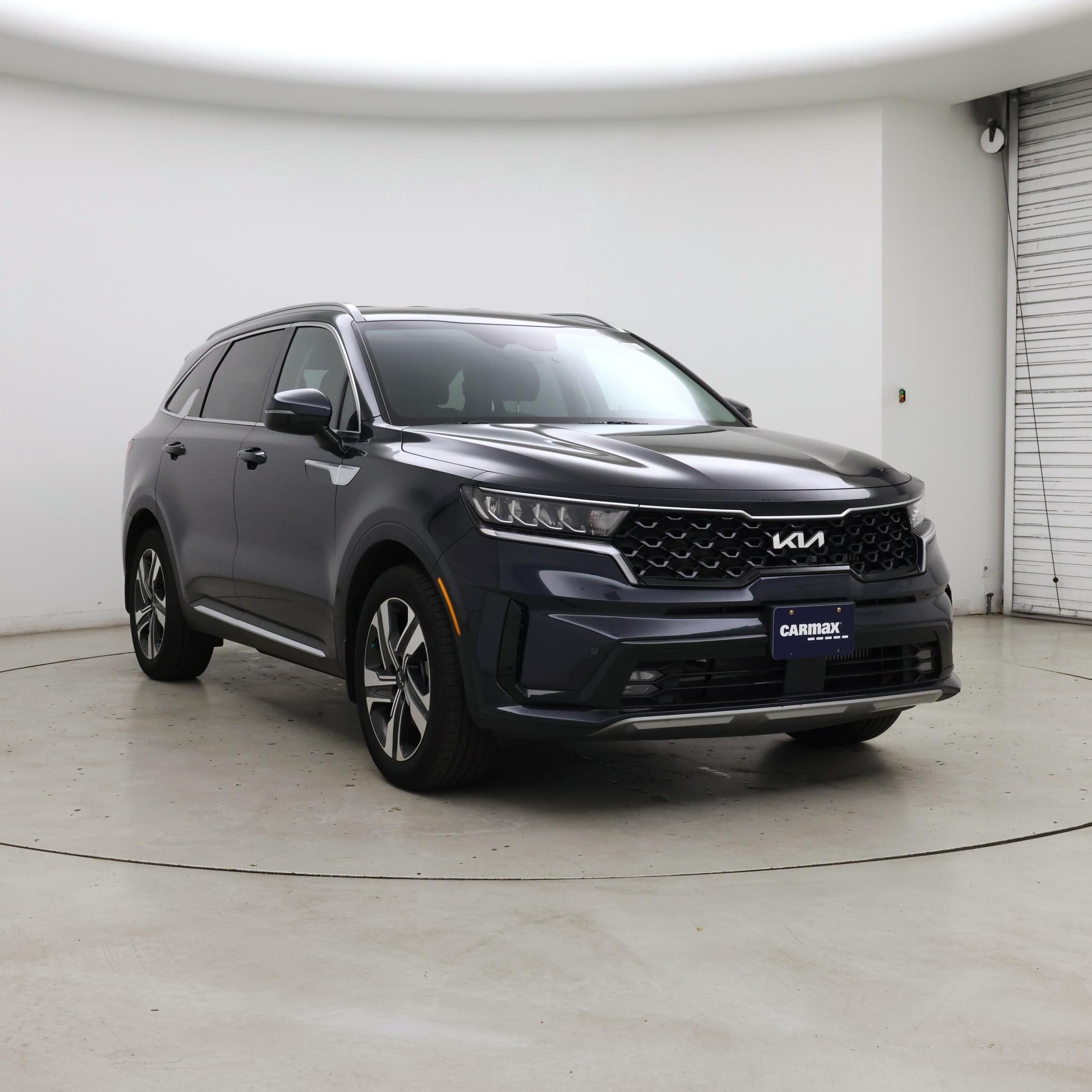 Blue 2023 Kia Sorento Hybrid SUV / Crossover All-Wheel Drive Automatic