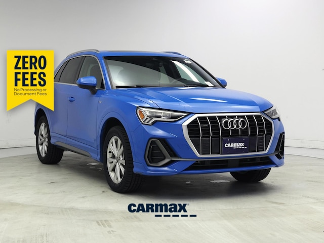 Blue 2023 Audi Q3 quattro Premium S Line 45 TFSI SUV / Crossover All-Wheel Drive Automatic