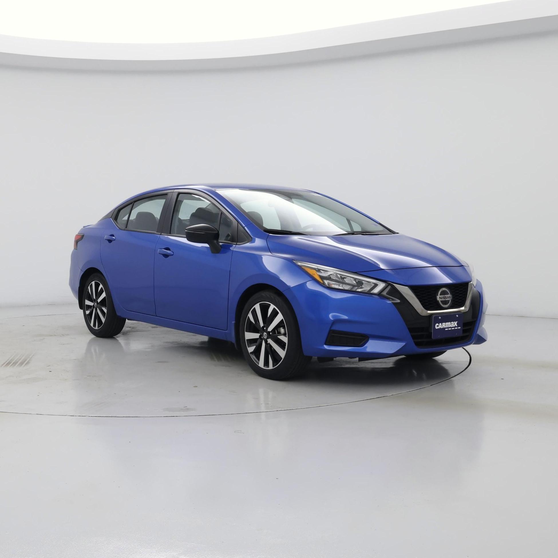 Blue 2022 Nissan Versa SR FWD Sedan Front-Wheel Drive Automatic