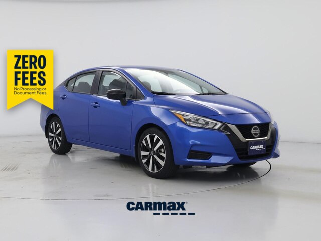 Blue 2022 Nissan Versa SR FWD Sedan Front-Wheel Drive Automatic