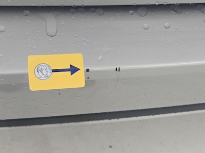 Bumper Rear Cosmetic Imperfection