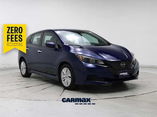 Blue 2024 Nissan LEAF S FWD Hatchback Front-Wheel Drive Automatic