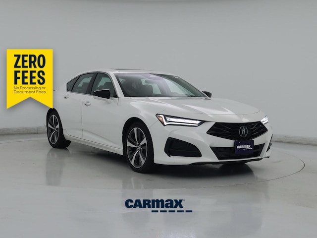 White 2025 Acura TLX FWD with Technology Package Sedan Front-Wheel Drive Automatic
