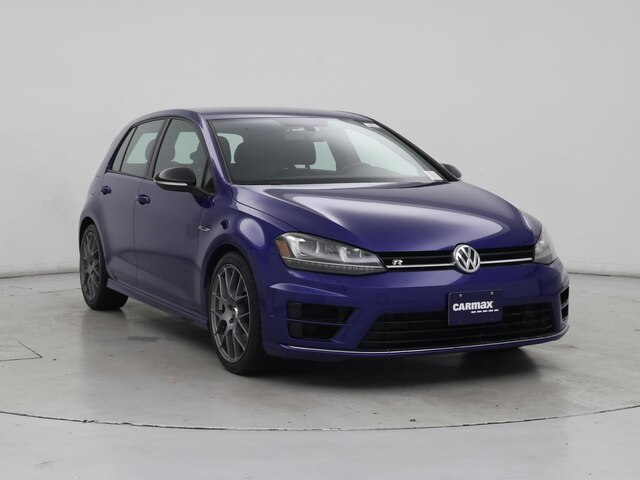 Blue 2016 Volkswagen Golf R 4-Door AWD Hatchback All-Wheel Drive Automatic