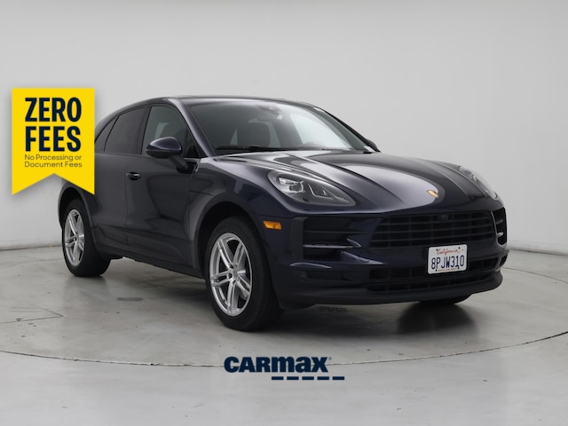Blue 2020 Porsche Macan AWD SUV / Crossover All-Wheel Drive Automatic