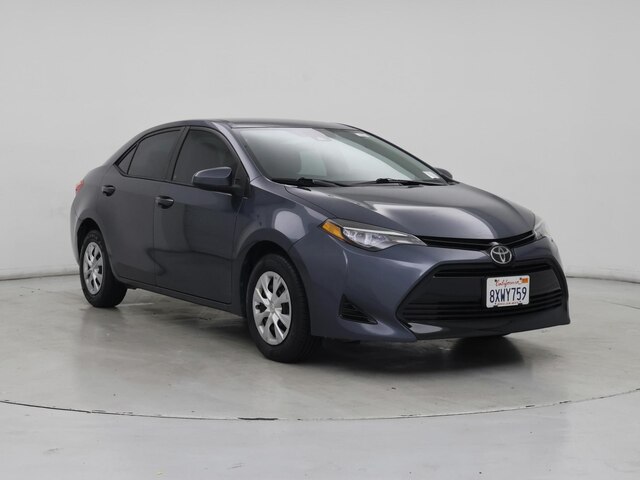 Gray 2017 Toyota Corolla LE Sedan Front-Wheel Drive Automatic