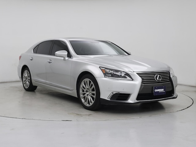 Silver 2014 Lexus LS 460 L RWD Sedan Rear-Wheel Drive Automatic
