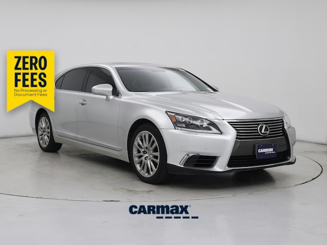 Silver 2014 Lexus LS Sedan Rear-Wheel Drive Automatic