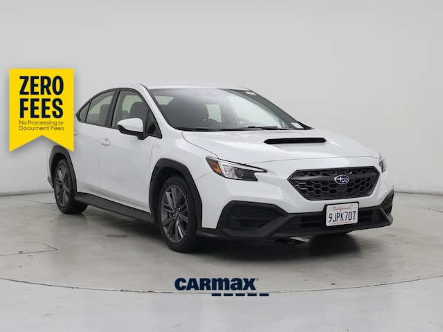 White 2023 Subaru WRX AWD Sedan All-Wheel Drive Manual