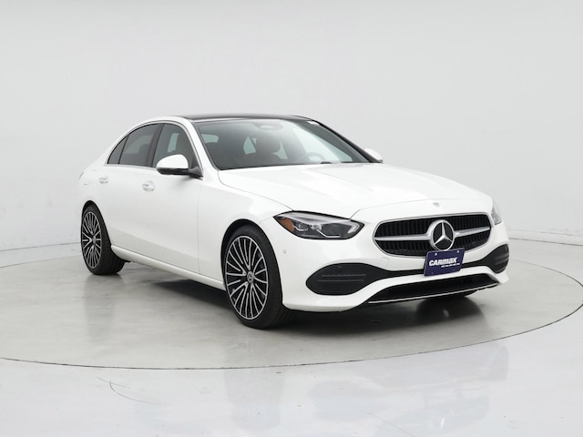 White 2025 Mercedes-Benz C-Class C 300 RWD Sedan Rear-Wheel Drive Automatic