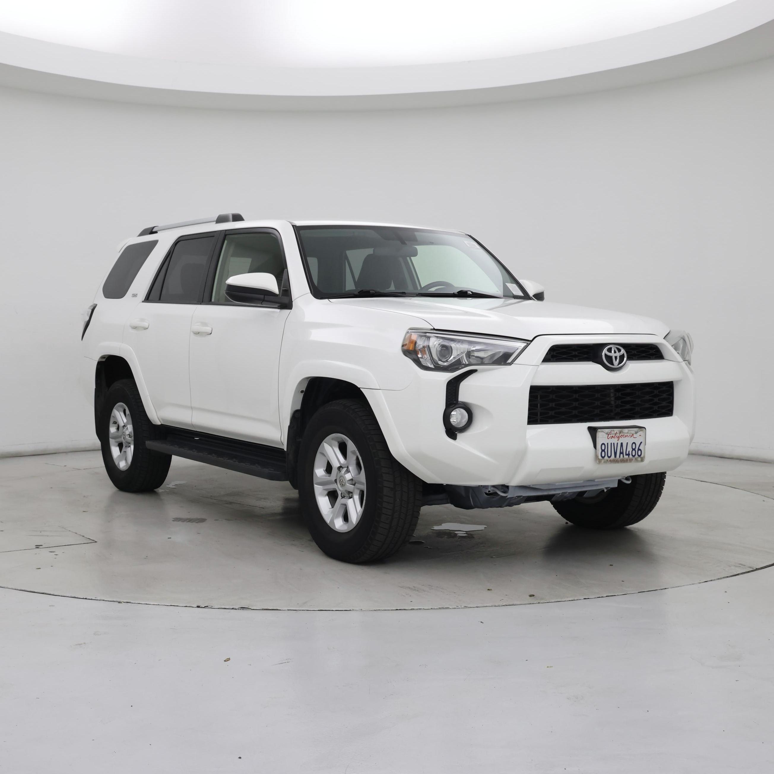 White 2019 Toyota 4Runner SUV / Crossover Four-Wheel Drive Automatic