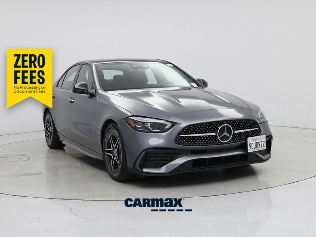 Gray 2022 Mercedes-Benz C-Class Sedan All-Wheel Drive Automatic